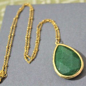 Green Stone Necklace
